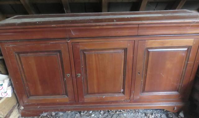 Meubles buffet 3 portes en merisier