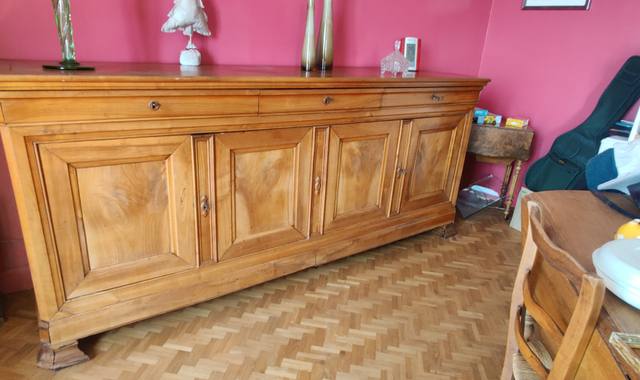 Meubles belle enfilade merisier