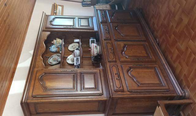 Meubles meuble salle à manger en chêne massif