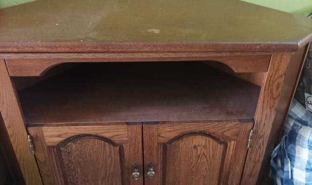 Meubles meuble d'angle en chêne