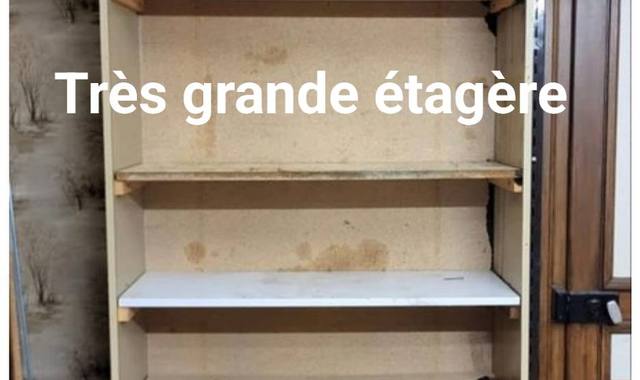 Meubles grande étagère de rangement pour garage  de 2,5m