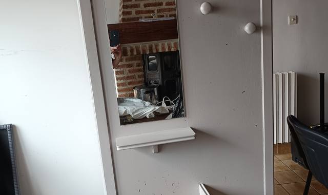 Meubles vestiare ancien en bois