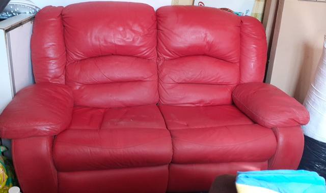 Meubles canapé relaxe rouge