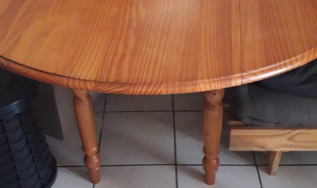 Meubles table ronde bois