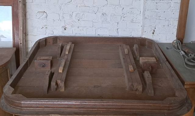 Meubles table en bois avec rallonges