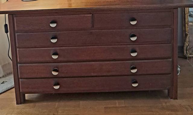 Meubles Meuble a Plans en chene