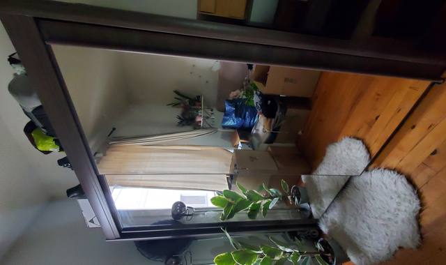 Meubles armoire avec portes miroir