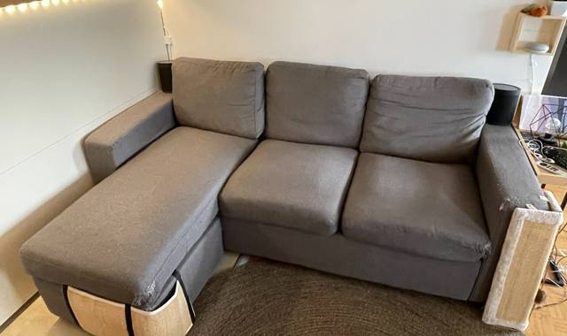 Meubles canapé 3 places avec méridienne