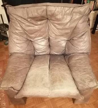 Meubles fauteuils en cuir