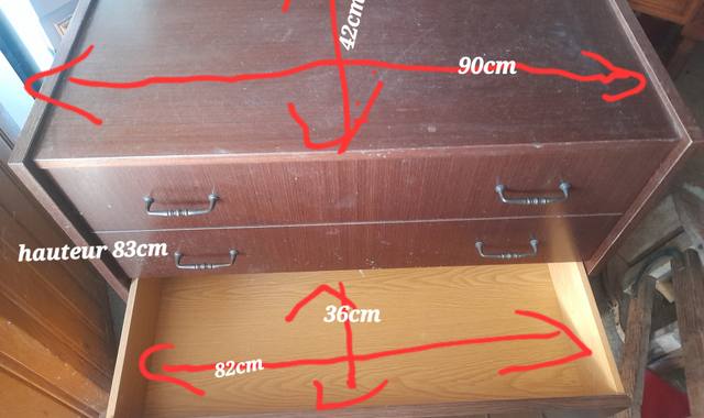 Meubles commode chambre ou salle de bain