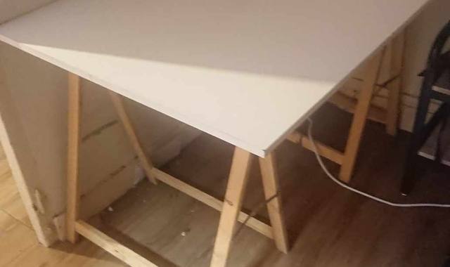 Meubles bureau de travail blanc