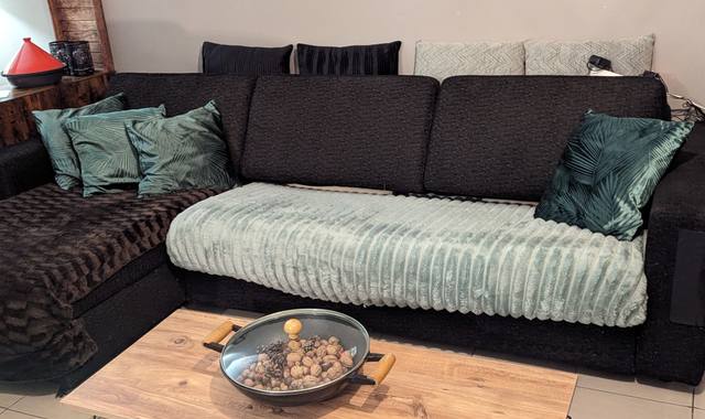 Meubles canapé d'angle convertible