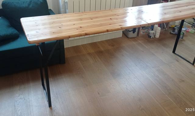 Meubles table et banc pliables