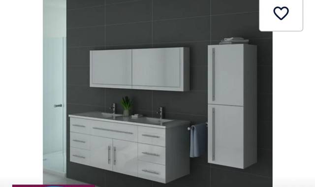 Meubles armoire Sallde de bains a fixer au mure-URGENT