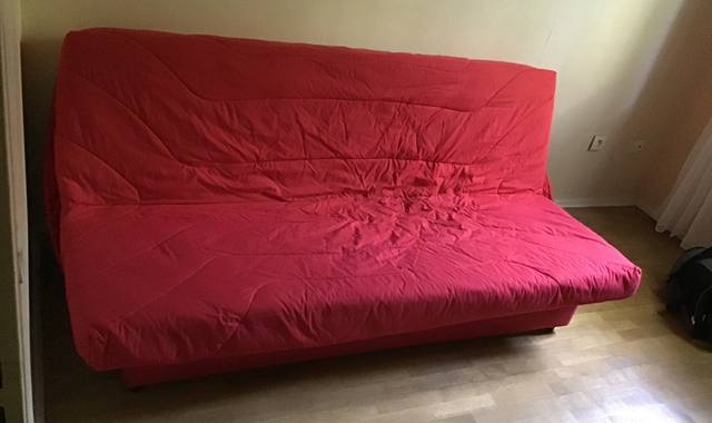 Meubles clic clac conforama 120 x185 rouge