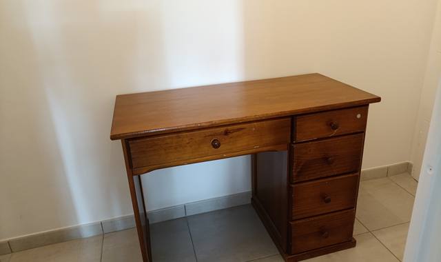 Meubles petit bureau en bois massif