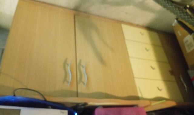 Meubles bahut moderne deux tons