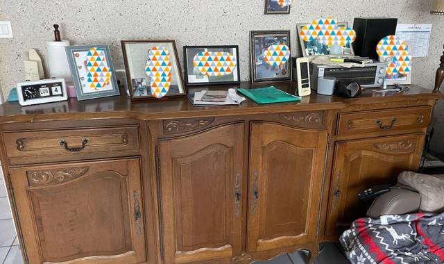 Meubles bahut en bois