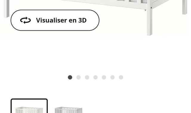 Meubles lit a barreau Ikea