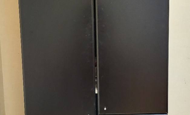 Meubles armoire IKEA 200 X 80 X 60 Portes bois laqué noir