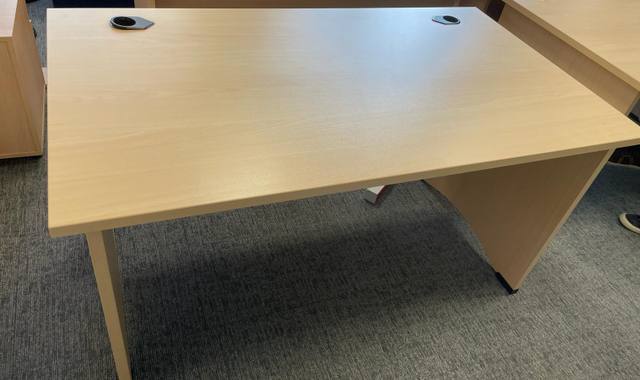 Meubles bureau Droit 140x80x73 Bois lot de 16