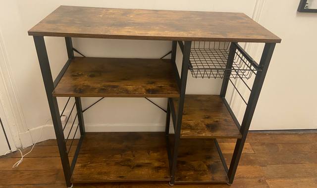 Meubles a DONNER - ÉTAGÈRE bois et acier