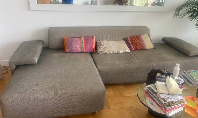 Meubles canapé gris de marque
