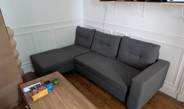 Meubles canapé d'angle convertible