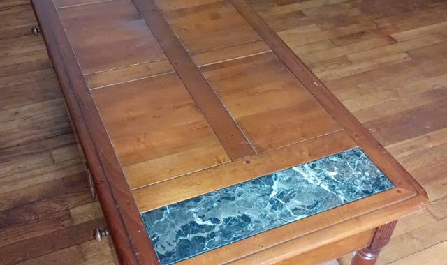 Meubles table basse en merisier