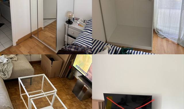 Meubles meubles IKEA à donner – À venir chercher rapidement – Paris 18ème