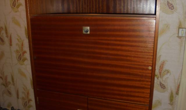 Meubles secrétaire avec abattant et rangements