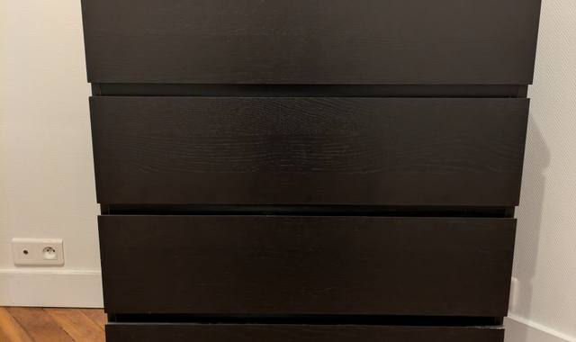 Meubles commode Malm 4 tiroirs