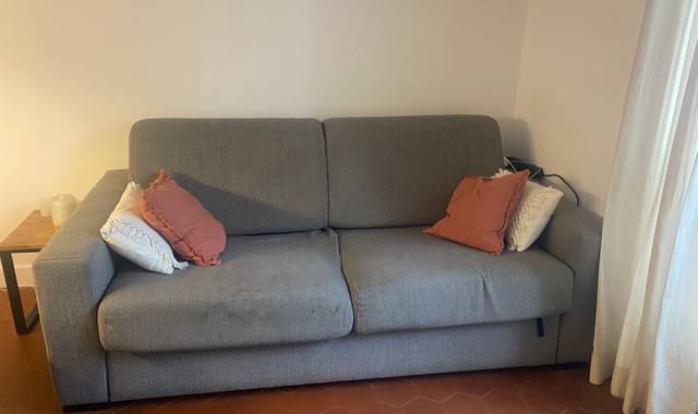 Meubles canapé convertible gris