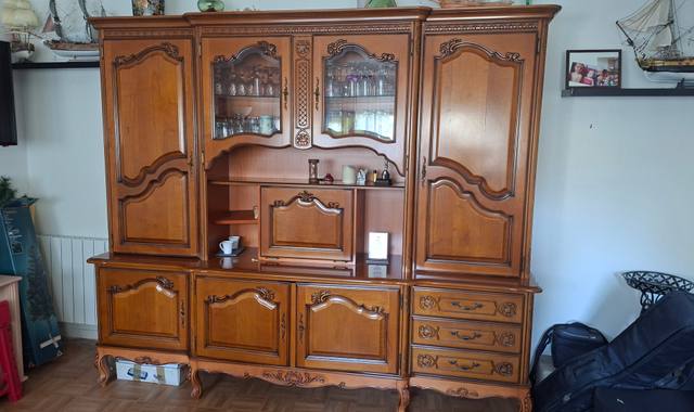 Meubles living en chene massif