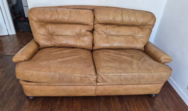 Meubles canapé cuir convertible