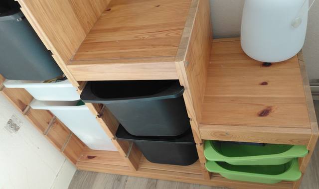 Meubles meuble rangement bois IKEA (Trofast) avec bacs – gratuit
