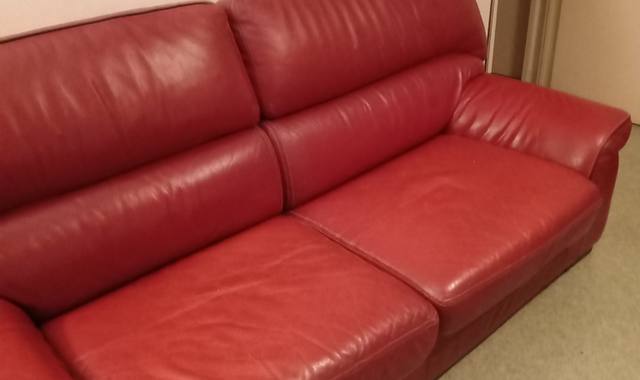 Meubles canape en cuir