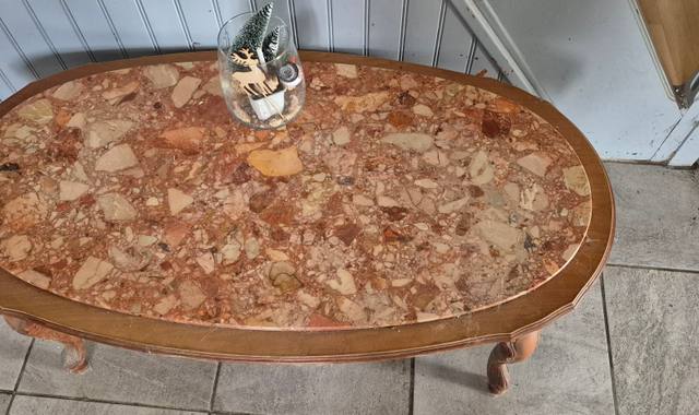 Meubles table basse avec dessus en marbre