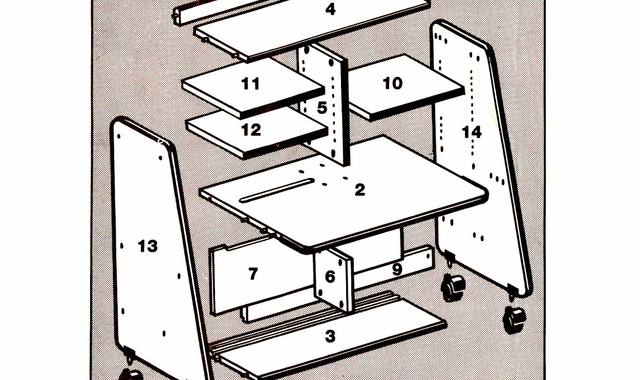 Meubles bureau informatique de largeur 140 cm