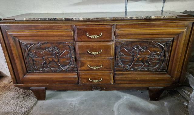 Meubles buffet bois massif