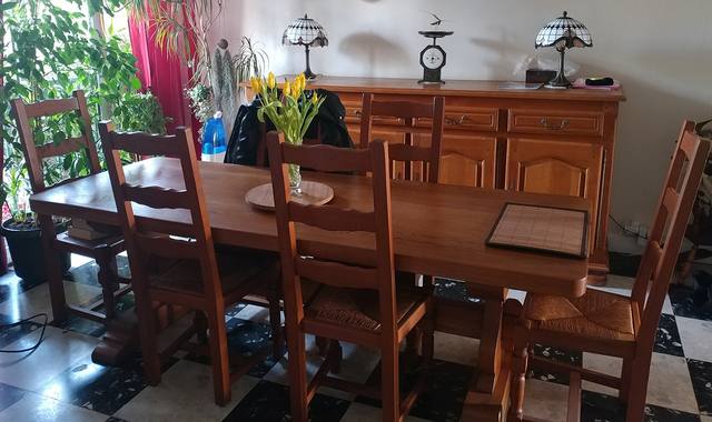 Meubles salle à manger en chêne massif