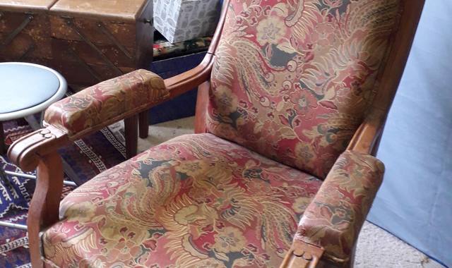 Meubles fauteuil Voltaire sans oreille