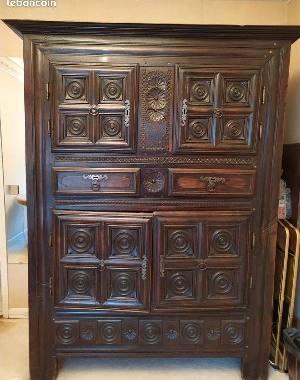 Meubles Armoire bretonne ancienne