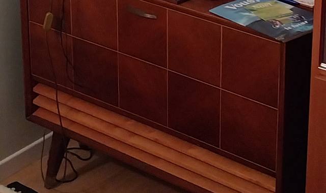 Meubles meuble radio tourne disque.