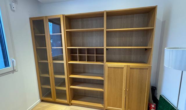 Meubles ensemble Bibliothèque et meuble de rangement vaisselle