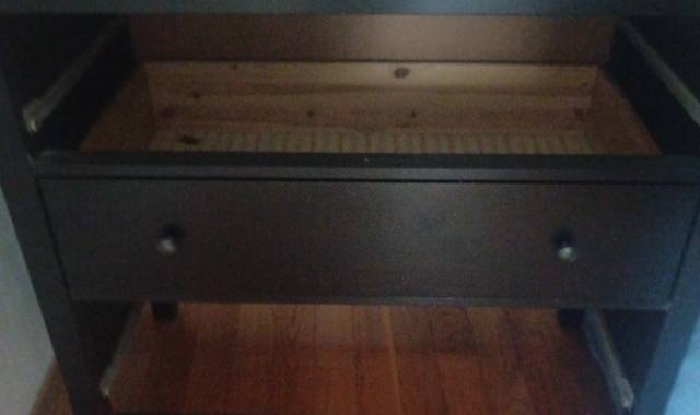 Meubles commode gris anthracite