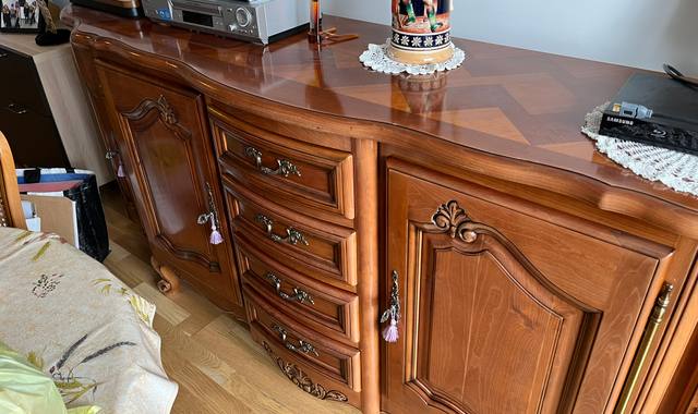 Meubles buffet bas salle à manger en bois massif