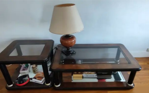 Meubles lot 2 tables basses de salon