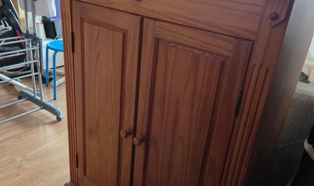 Meubles meuble lingère en bois