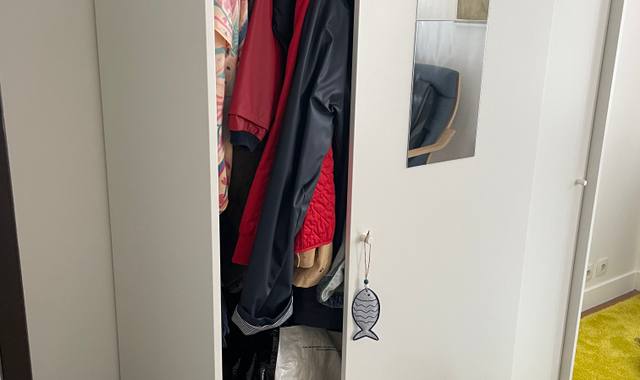 Meubles armoire porte coulissante kleppstad ikea